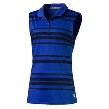 Load image into Gallery viewer, Puma Stripe Sleeveless Girls Golf Polo
 - 2