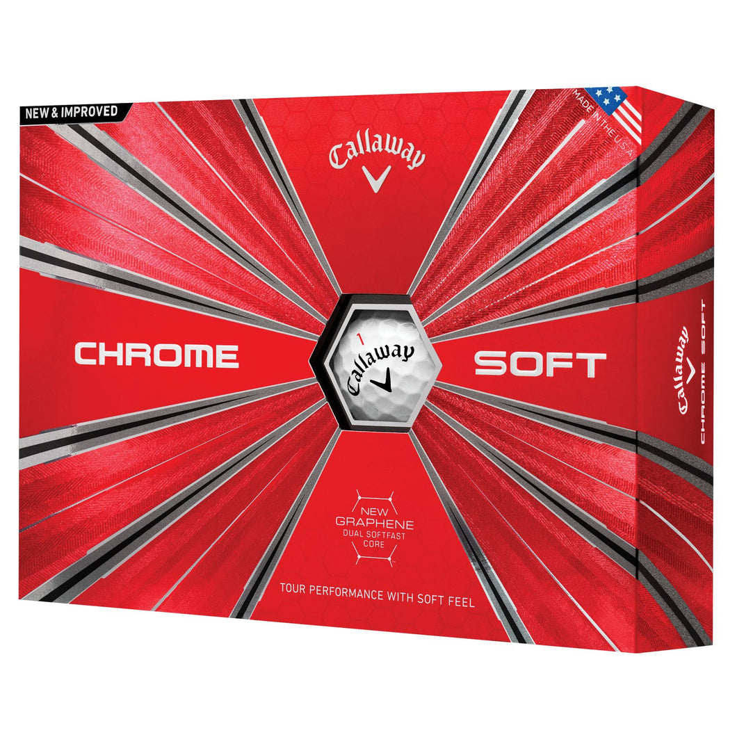 Callaway Chrome Soft Golf Balls - Dozen 2018 - Default Title