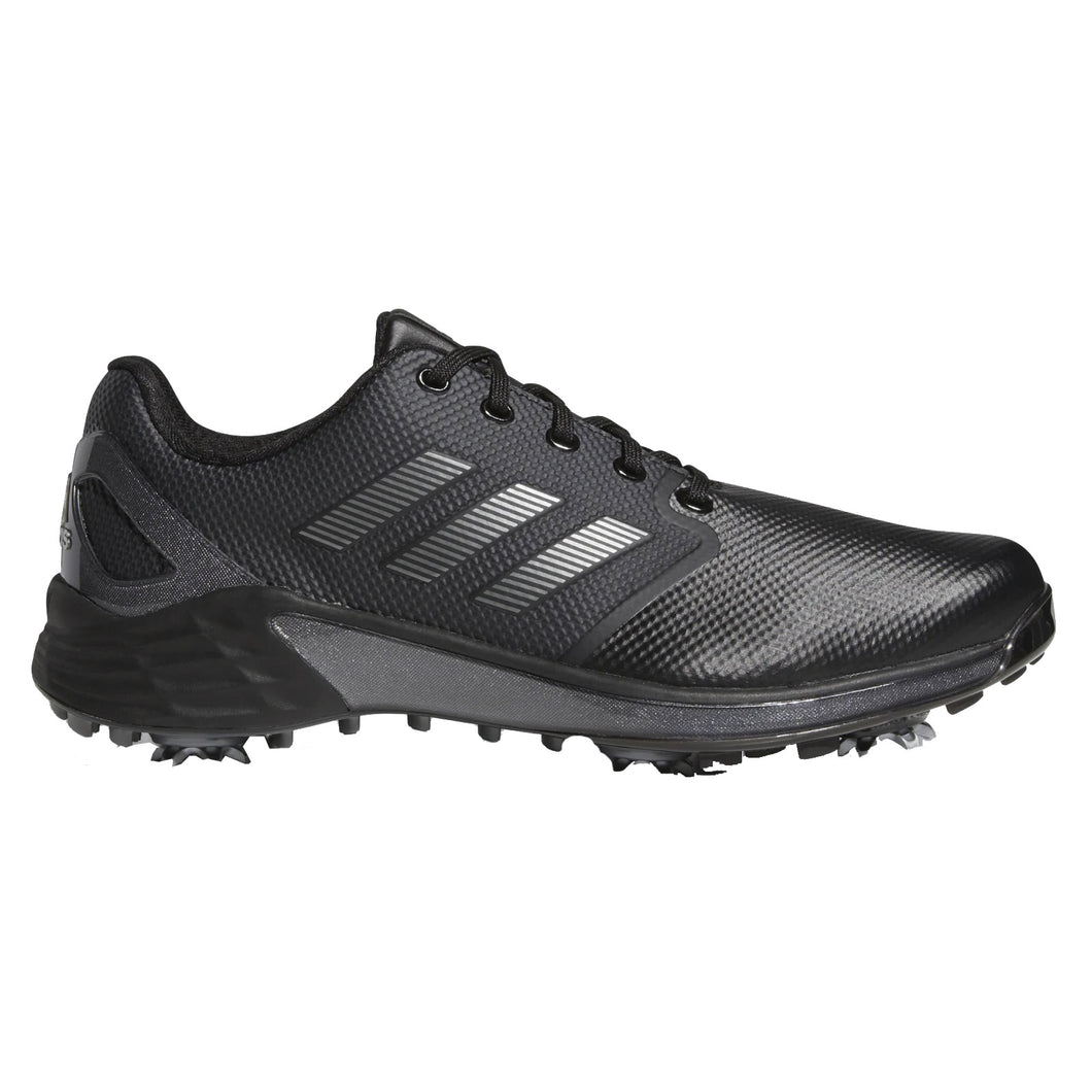 Adidas ZG21 Mens Golf Shoes - 13.0/Black/Slvr Mtl/D Medium