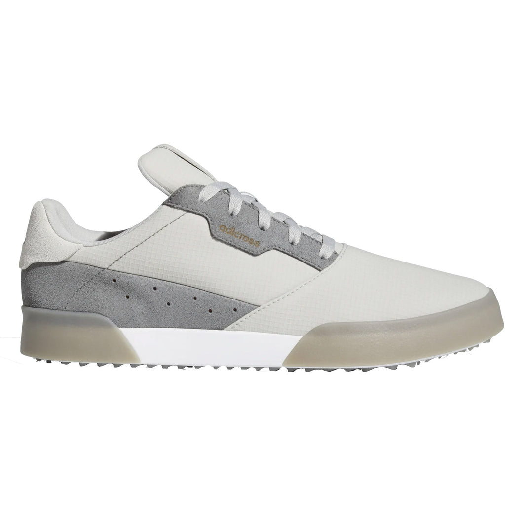 Adidas Adicross Retro Spikeless Mens Golf Shoes - 13.0/Grey/White/Grey/D Medium
