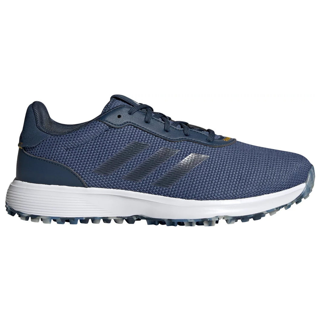 Adidas S2G Spikeless Mens Golf Shoes - 13.0/Blue/Navy/Yello/D Medium