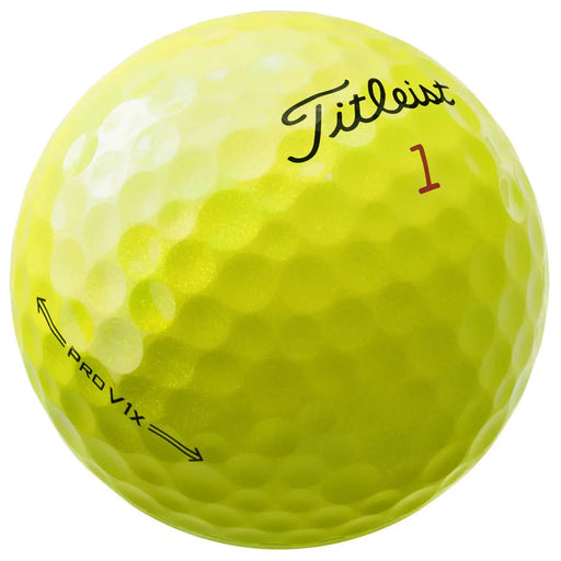 Titleist Pro V1x Yellow Golf Balls - Dozen