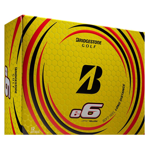Bridgestone e6 Golf Balls - Dozen 1 - Yellow