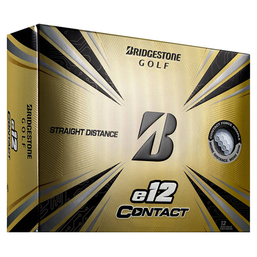 Bridgestone e12 Contact Golf Balls - Dozen 1 - White