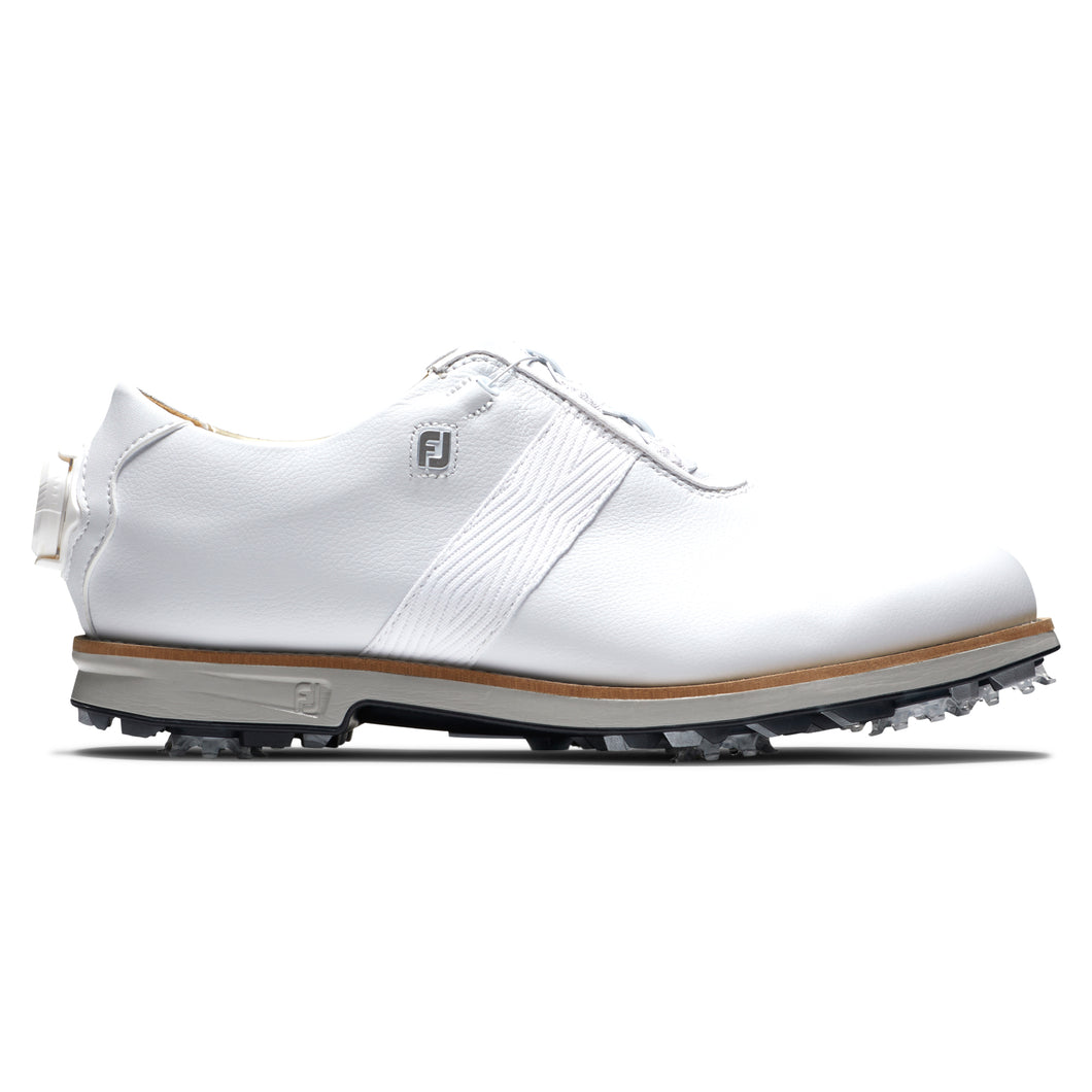 FootJoy Premiere Series BOA Womens Golf Shoes - 10.0/White/B Medium