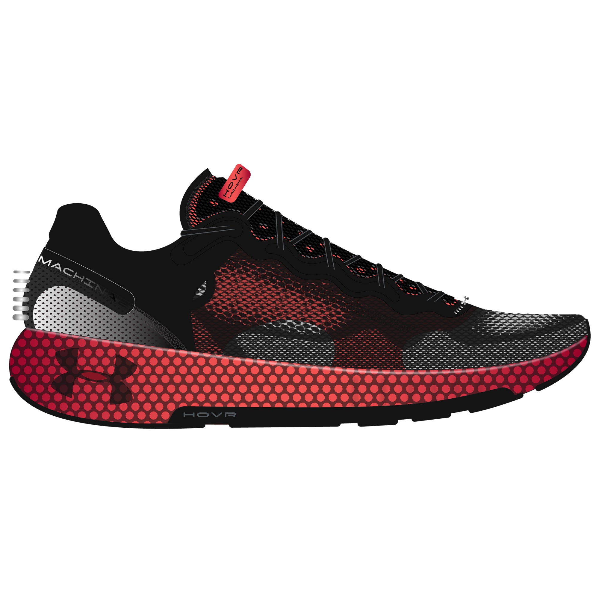 Under Armour HOVR Machina 2 Mens Running Shoes – Golf-Clubs.com display picture 2