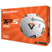Load image into Gallery viewer, TaylorMade TP5 pix Golf Balls - Dozen - White Triangle
 - 1