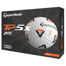 Load image into Gallery viewer, TaylorMade TP5x pix Golf Balls - Dozen - White/Triangle
 - 1