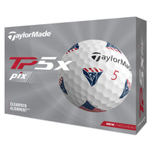 Load image into Gallery viewer, TaylorMade TP5x pix Golf Balls - Dozen - White/Usa
 - 2