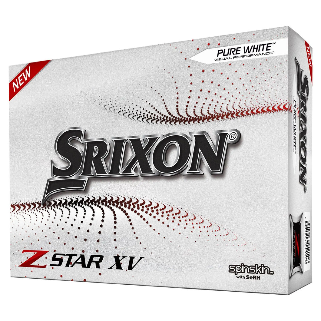 Srixon Z-Star XV 7 Golf Balls - Dozen - White