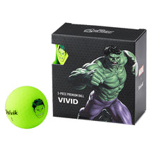 Load image into Gallery viewer, Volvik Marvel 4 Golf Ball Pack - Hulk
 - 3