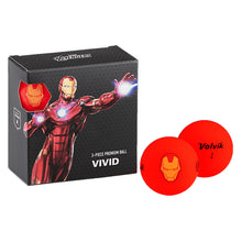 Load image into Gallery viewer, Volvik Marvel 4 Golf Ball Pack - Ironman
 - 4