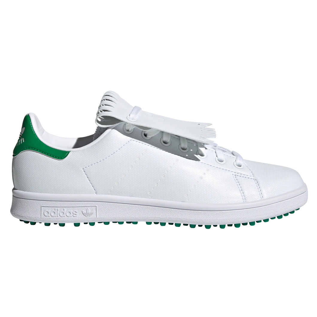 Adidas Stan Smith Primegreen Mens Golf Shoes - 15.0/White/Green/D Medium
