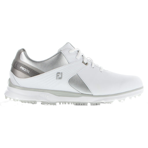 FootJoy Pro SL Womens Golf Shoes - White/Grey/B Medium/6.0