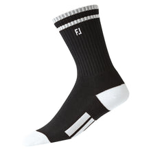 Load image into Gallery viewer, FootJoy ProDry Junior Crew Socks - BLACK/WHITE 001
 - 3