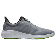 Load image into Gallery viewer, FootJoy Flex Grey-White Mens Golf Shoes - Grey/White/2E WIDE/8.0
 - 1