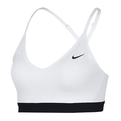 Nike Indy Womens Sports Bra 1 - 100 WHITE/L