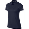 Nike Dri Fit Solid Womens Golf Polo