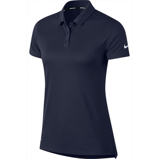 Nike Dri Fit Solid Womens Golf Polo - 010 BLACK/XXL