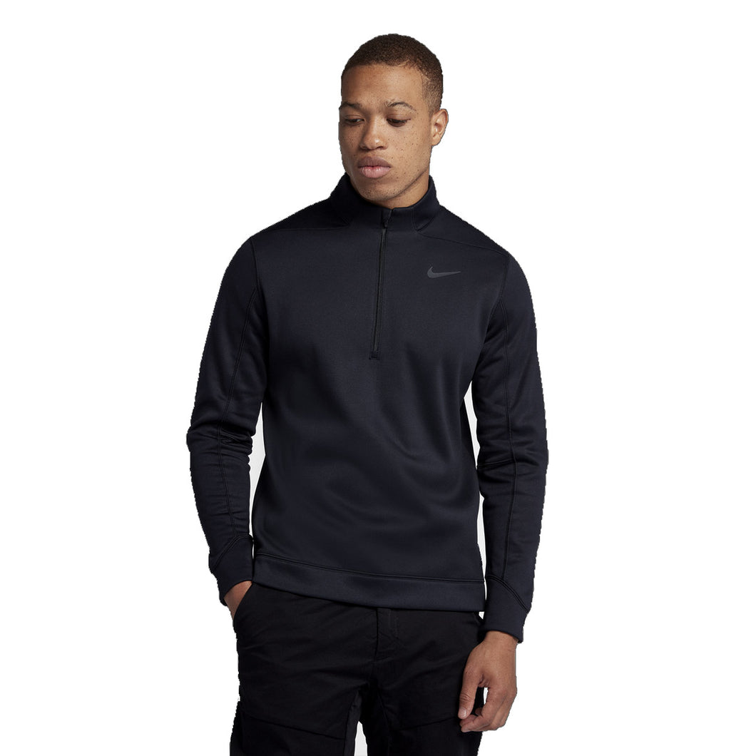 Nike Therma Repel Mens Golf 1/2 Zip - 010 BLACK/M