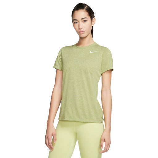 Nike Legend Womens Short Sleeve Training Shirt - 383 PEARL HTHR/L