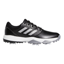 Load image into Gallery viewer, Adidas CP Traxion Black Junior Golf Shoes - Black/White/6.5
 - 1