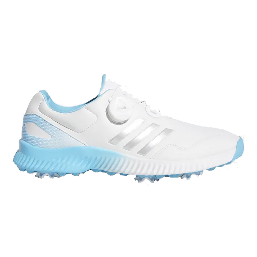 Adidas Response Bounce BOA Womens Golf Shoes - White/Lt.blue/10.0