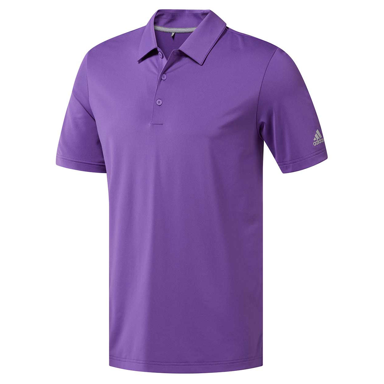 adidas purple golf shirt