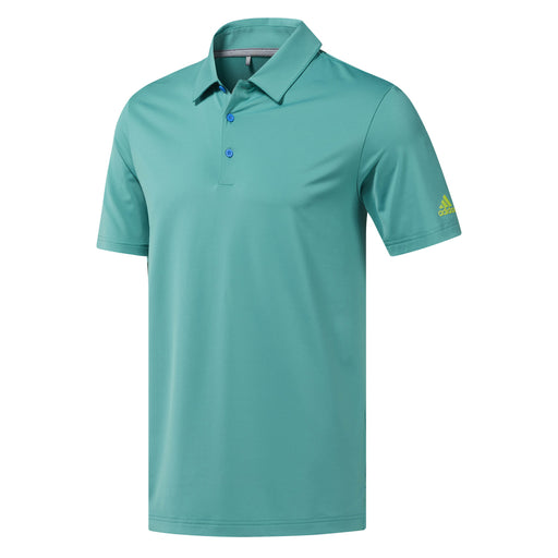 Adidas Ultimate 365 Solid Green Mens Golf Polo