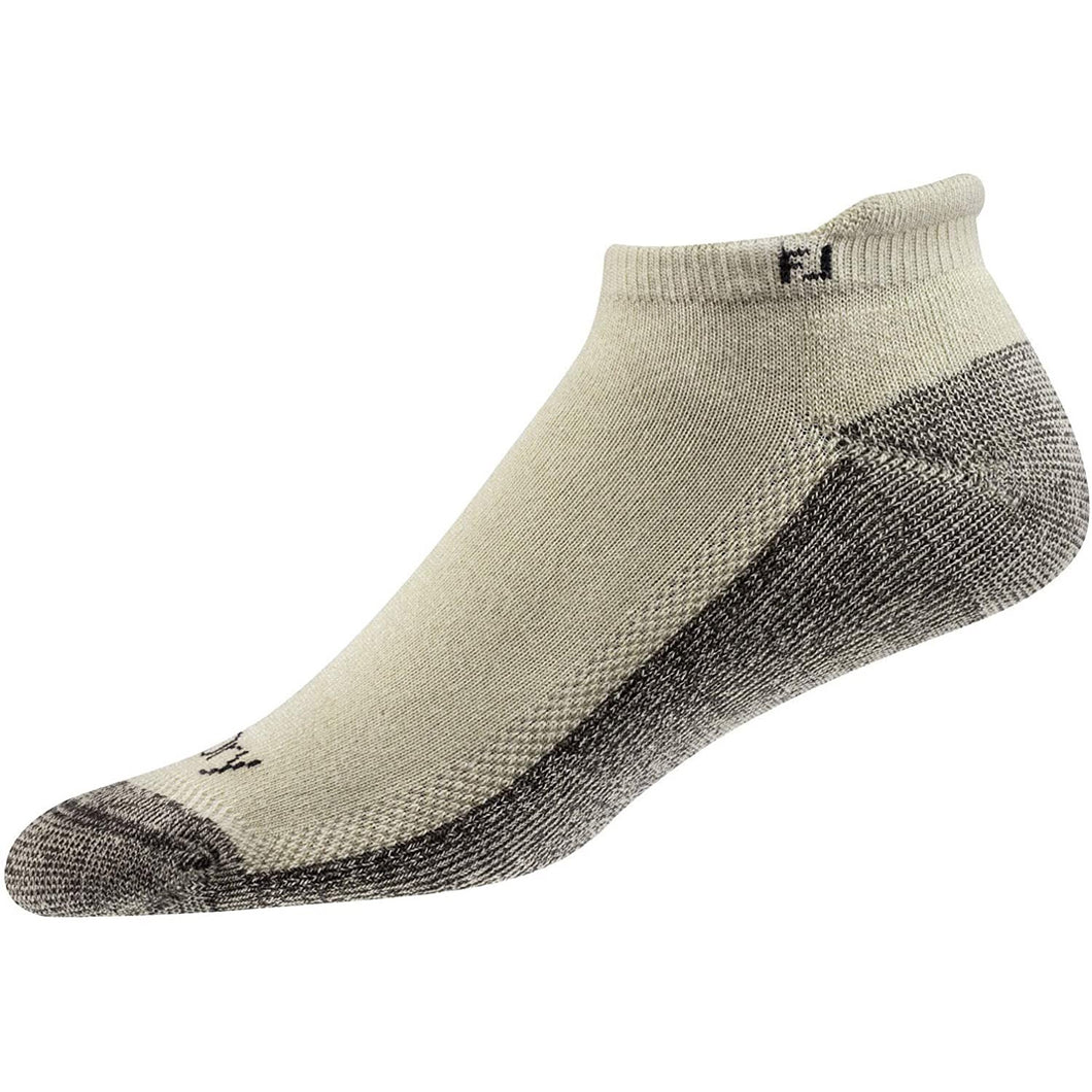 FootJoy ProDry Roll Tab Low Cut White Mens Socks - Default Title