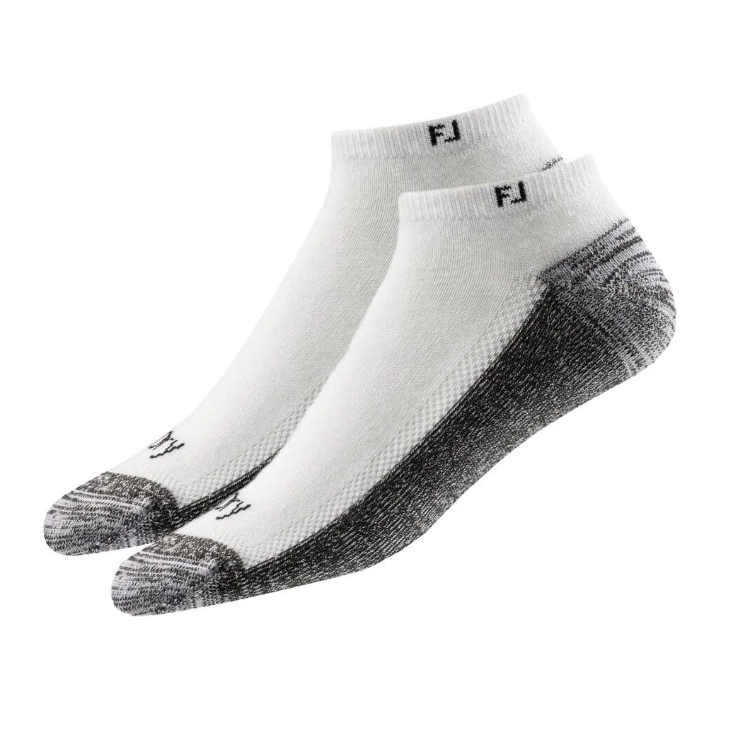 FootJoy ProDry Low Cut White M 2 Pack Golf Socks - Default Title