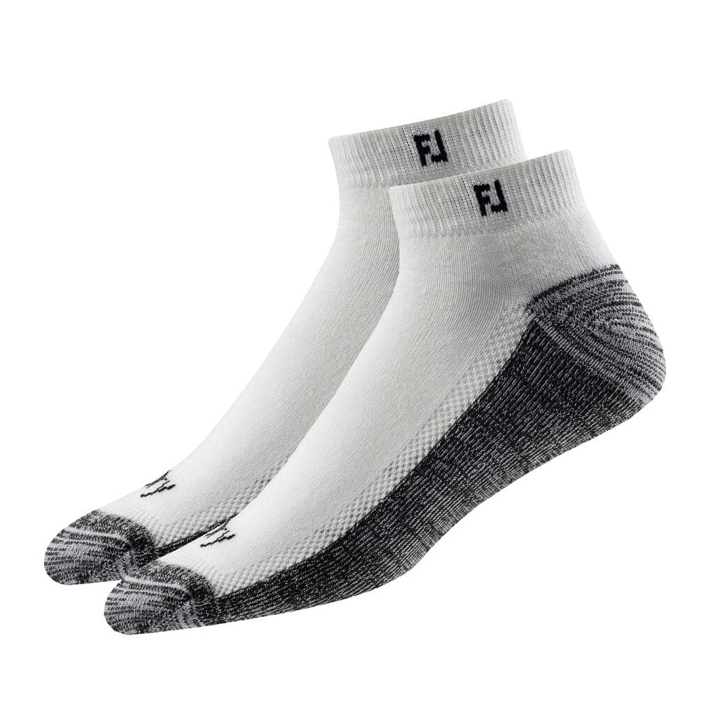 FootJoy ProDry Low Cut 2 Pack White Mens Socks - Default Title