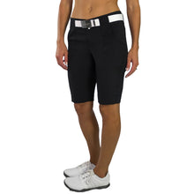 Load image into Gallery viewer, Jofit Belted Bermuda 12in Womens Golf Shorts
 - 1