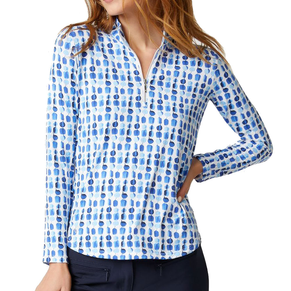 GGBlue Georgia Ice Womens Long Sleeve Golf Shirt Golf-Clubs.com GGBlue Georgia Ice Womens Long Sleeve Golf Shirt Golf-Clubs.com