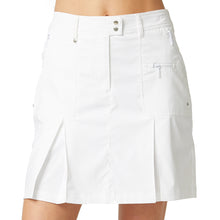 Load image into Gallery viewer, GGBlue Boca Womens Golf Skort - B022 White/14
 - 5