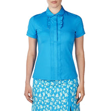 Load image into Gallery viewer, NVO Destination Collection Drew Womens Polo - 412 MALIBU BLUE/XL
 - 2