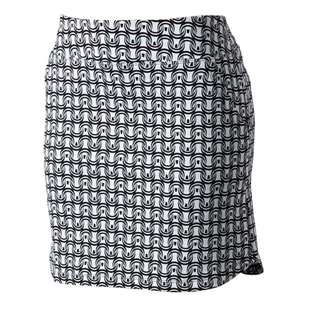 NVO Sun Collection Lita 18in Womens Golf Skort - 001 BLACK/L