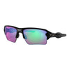 Oakley Flak 2.0 XL Polished Black Prizm Golf Sunglasses