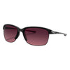 Oakley Unstoppable Polished Black Smokey O Rose Gradient Polarized Sunglasses