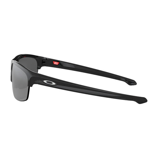 Oakley Silver Edge Polished Black Sunglasses