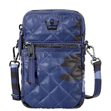 Load image into Gallery viewer, Oliver Thomas Cell Phone Crossbody - Blue Camo/One Size
 - 8