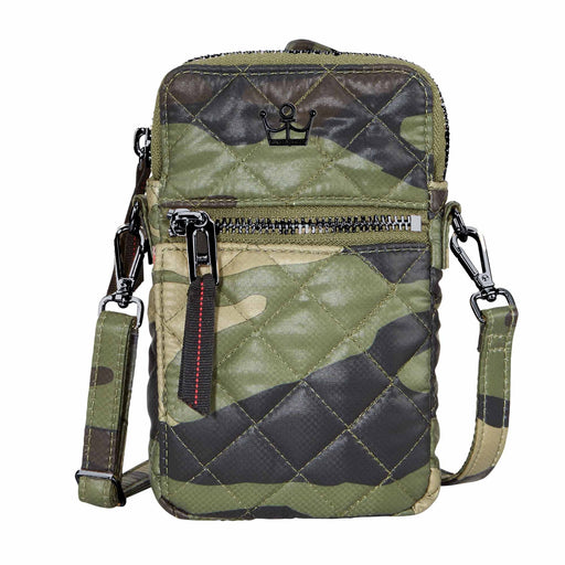 Oliver Thomas Cell Phone Crossbody - Green Camo/One Size