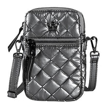 Load image into Gallery viewer, Oliver Thomas Cell Phone Crossbody - Metal Silver/One Size
 - 31