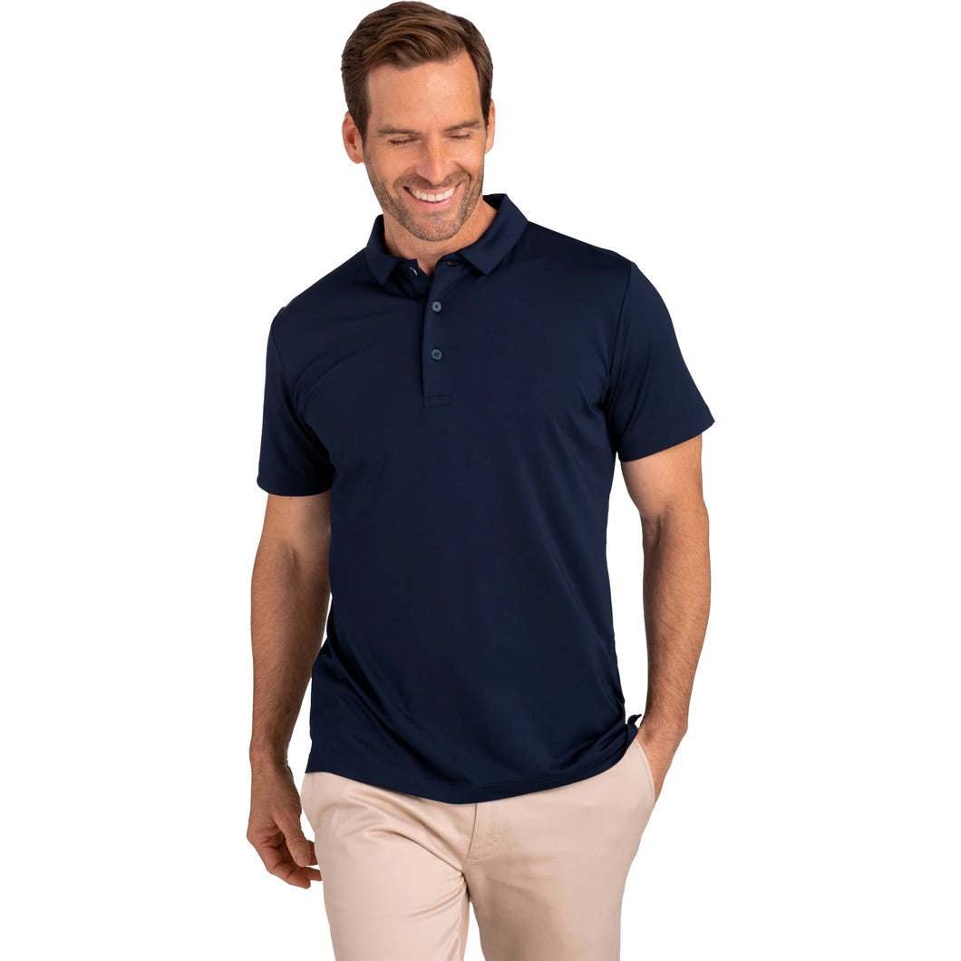 Mizzen + Main Phil Mickelson Navy Mens Golf Polo