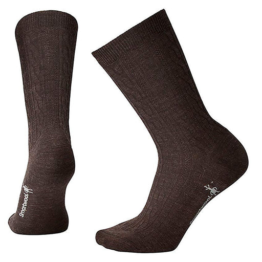 Smartwool Cable II Womens Socks - 207 CHEASTNUT/M