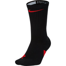 Load image into Gallery viewer, Nike Elite Mens Crew Socks - Black/Red/L
 - 1