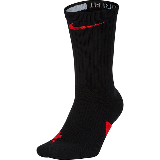 Nike Elite Mens Crew Socks - Black/Red/L