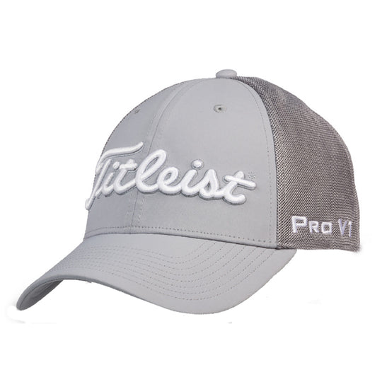 Titleist Tour Sports Mesh Pro V1 Gray Structured Hat