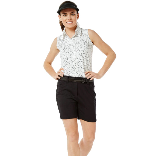 Belyn Key Keystone Womens Sleeveless Golf Polo