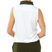Load image into Gallery viewer, Belyn Key Contrast Womens Sleeveless Golf Polo
 - 2